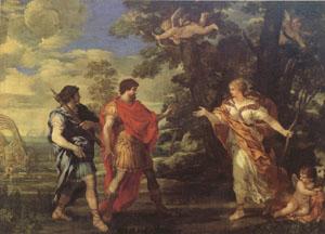Pietro da Cortona Venus as a Huntress Appears to Aeneas (mk05) oil painting picture
